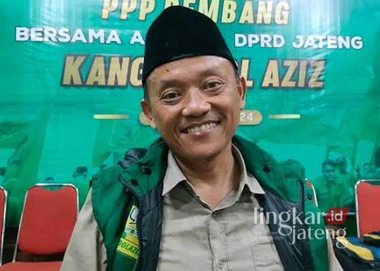 PPP Masih Ingin Koalisi Bareng PKB di Pilkada Rembang 2024 25 Wakil Ketua DPW PPP Jateng, Abdul Aziz. (Vicky Rio/Lingkarjateng.id)