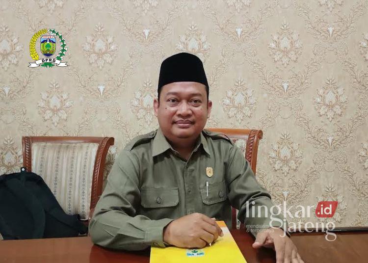 Ketua Komisi C Dewan Perwakilan Rakyat Daerah (DPRD) Kabupaten Jepara, Nur Hidayat. (Tomi Budianto/Lingkarjateng.id)