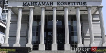 Gedung Mahkamah Konstitusi (MK) Republik Indonesia. (Antara/Lingkarjateng.id)