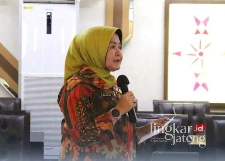 Kepala BKD Jateng, Rahmah Nur Hayati. (Rizky Syahrul Al-Fath/Lingkarjateng.id)
