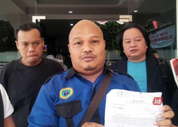 Ketua Germap Cahya Basuki alias Yayak Gundul. (Arif Febriyanto/Lingkarjateng.id)
