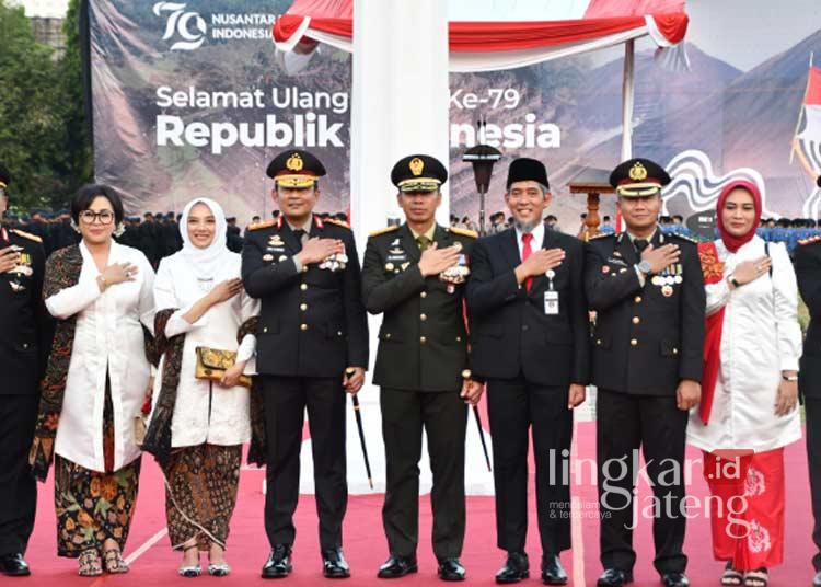 Pangdam IV Diponegoro ikuti rangkaian kegiatan peringatan HUT ke 79 RI di Semarang