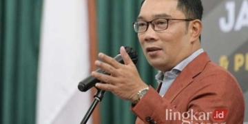 Mantan Gubernur Jawa Barat, Ridwan Kamil, yang akan diusung Partai PKB dan Gerindra pada kontestasi Pilkada DKI Jakarta 2024. (Antara/Lingkarjateng.id)