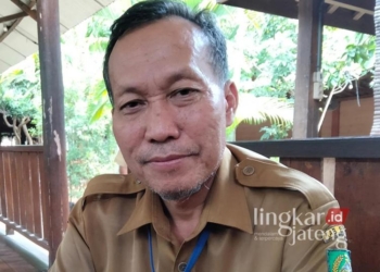 Kepala SMPN 3 Cepu, Suyitno. (Hanafi/Lingkarjateng.id)