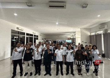 STOP KEKERASAN: Dinsos P3AKB Pati menggelar “Advokasi Manajemen Kasus” di salah satu rumah sakit di Kabupaten Pati, pada Rabu, 18 September 2024. (Nailin RA/Lingkarjateng.id)