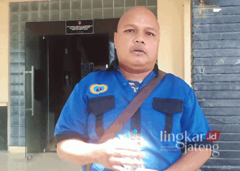 Ketua Ormas Germap Pati, Cahya Basuki. (Arif Febriyanto/Lingkarjateng.id)