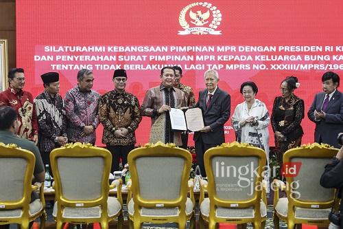 MPR Komitmen Kawal Pemulihan Nama Baik dan Hak Soekarno 25 Pemulihan Nama Baik Soekarno