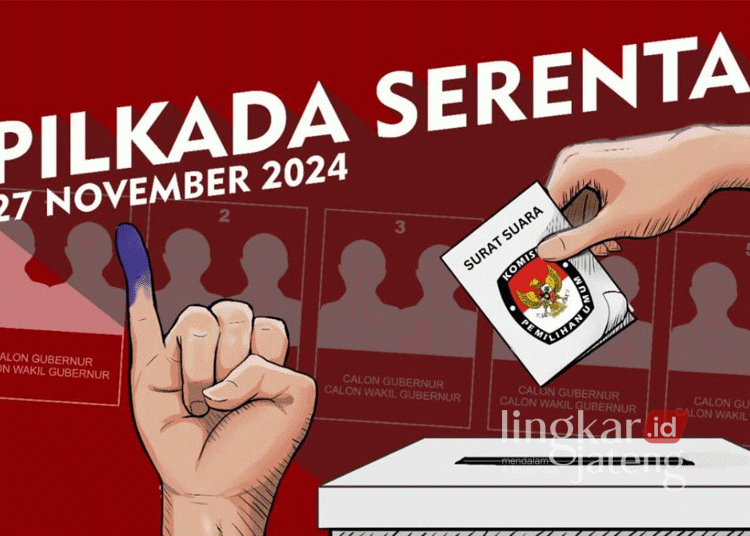 Ilustrasi Pilkada Serentak 2024. (Antara/Lingkarjateng.id)