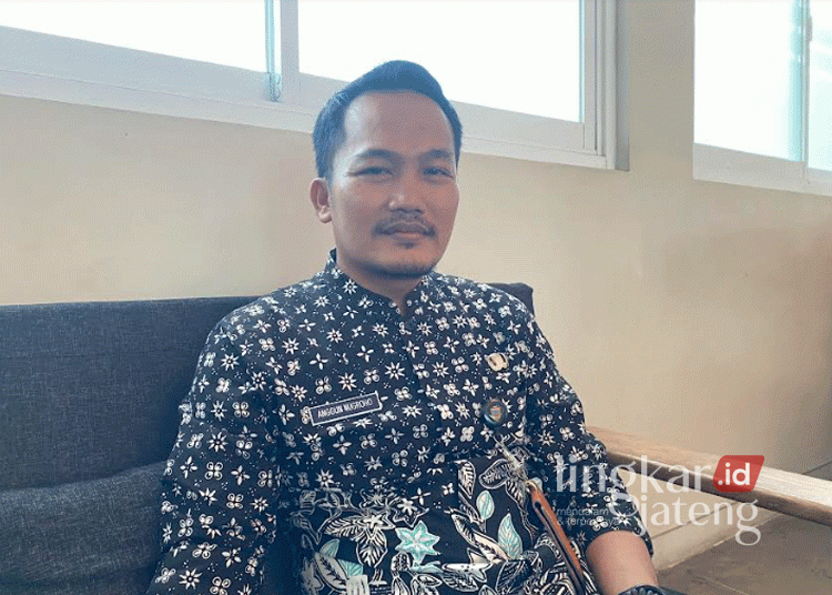 Kabid Pendidikan Dasar Disdikpora Kudus, Anggun Nugroho. (Mohammad Fahru Rohman/Lingkarjateng.id)