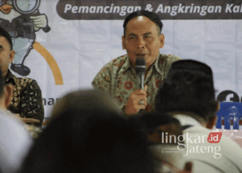 Ketua Bawaslu Kabupaten Semarang, Agus Riyanto. (Hesty Imaniar/Lingkarjateng.id)