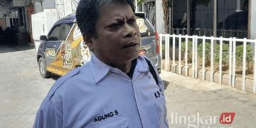 Ketua KPU Grobogan, Agung Sutopo. (Eko Wicaksono/Lingkarjateng.id)