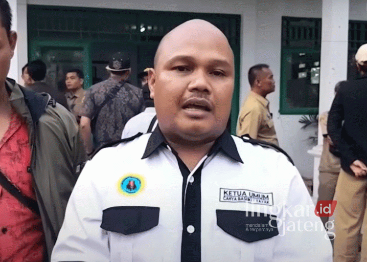 Ketua Umum Ormas Mantra (Masyarakat Penjaga Nusantara), Cahya Basuki. (Dok. Lingkarjateng.id)
