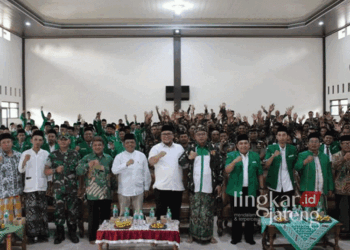 Pertemuan GP Ansor Kabupaten Jepara bersama Pemkab Jepara, baru-baru ini. (Muhammad Aminudin/Lingkarjateng.id)