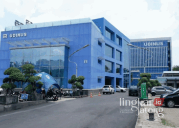 Kampus Universitas Dian Nuswantoro (Udinus), Semarang, Jawa Tengah. (Antara/Lingkarjateng.id)