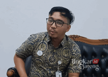 Yanuar, Staf Mutu dan Pelayanan BPJS Kesehatan Jepara. (Tomi Budianto/Lingkarjateng.id)