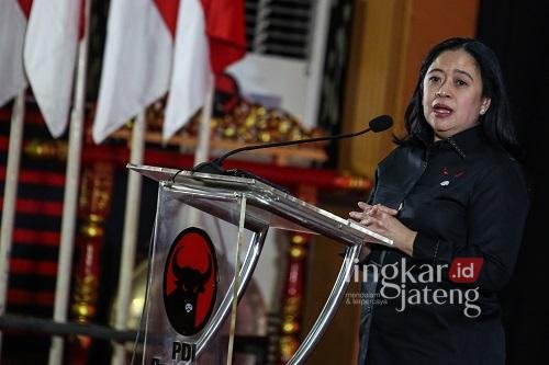 Ketua DPP PDIP Bidang Politik Puan Maharani. (Antara/Lingkarjateng.id)