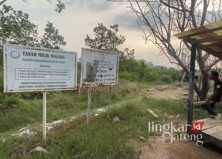 Calon lokasi pembangunan Pelabuhan Onshore Kota Pekalongan