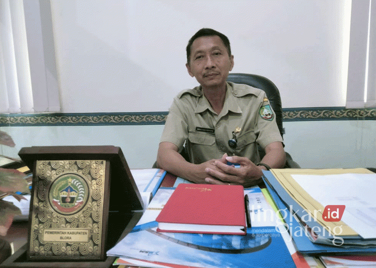 Kepala BKD Kabupaten Blora, Heru Eko Wiyono. (Hanafi/Lingkarjateng.id)