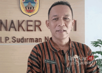 Kepala Disnaker Pati, Bambang Agus Yunianto. (Arif Febriyanto/Lingkarjateng.id)