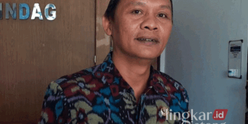 Kepala Disperindag Grobogan, Pradana Setyawan. (Eko Wicaksono/Lingkarjateng.id)