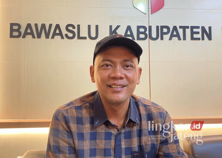 Ketua Bawaslu Kudus, Muh. Wahibul Minan. (Mohammad Fahtur Rohman/Lingkarjateng.id)
