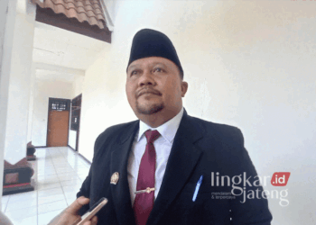 Ketua KPU Kabupaten Semarang, Bambang Setyono. (Hesty Imaniar/Lingkarjateng.id)