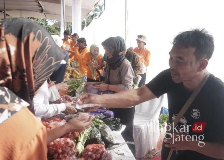 Kolaborasi Berbagai Pihak Pemkot Pekalongan Gelar Gerakan Pangan Murah