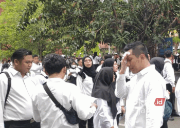 Para peserta seleksi Pegawai Pemerintah dengan Perjanjian Kerja (PPPK) Kabupaten Rembang tahun lalu. (Dok. Pemkab Rembang/Lingkarjateng.id)