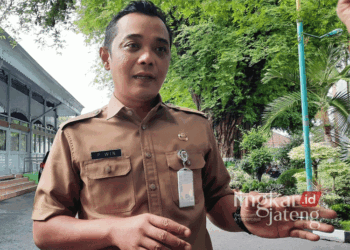 Plt. Kepala Dinsos P3AP2KB Kabupaten Kudus, Putut Winarno. (Nisa Hafizhotus S./Lingkarjateng.id)