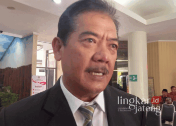 Sekretaris Daerah (Sekda) Kabupaten Semarang, Djarot Supriyoto. (Hesty Imaniar/Lingkarjateng.id)