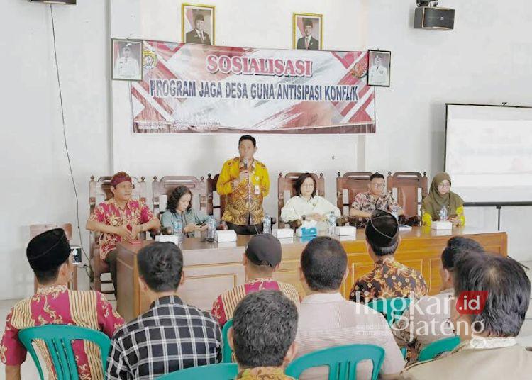 Badan Kesbangpol Kendal Gelar Sosialisasi Program Jaga Desa