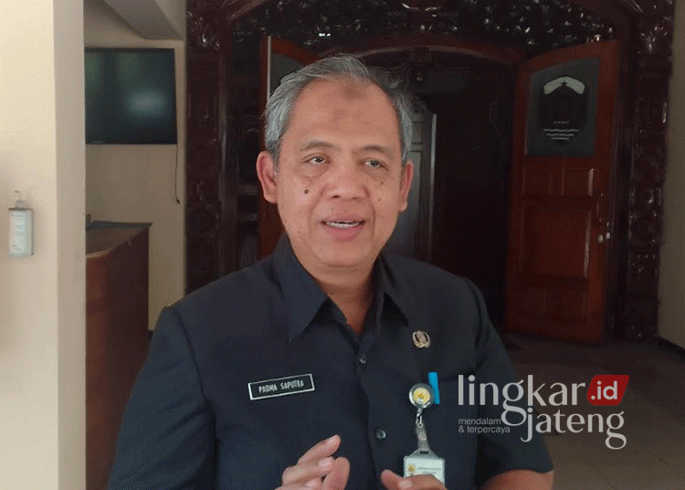 Kepala BKPPD Kabupaten Grobogan, Padma Saputra. (Eko Wicaksono/Lingkarjateng.id)