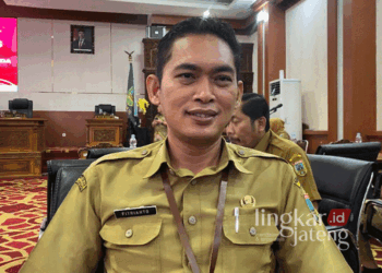 Kepala Badan Kesatuan Bangsa dan Politik (Kesbangpol) Kabupaten Kudus, Mohammad Fitrianto. (Mohammad Aminudin/Lingkarjateng.id)
