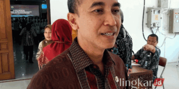 Sekda Kabupaten Grobogan, Anang Armunanto. (Eko Wicaksono/Lingkarjateng.id)