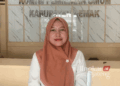 Ketua KPU Demak, Siti Ulfaati. (M. Burhanuddin Aslam/Lingkarjateng.id)