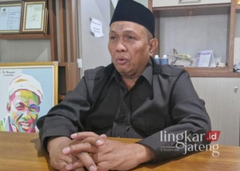 Pemilik Perusahaan Otobus (PO) Haryanto, Haryanto. (Nisa Hafizhotus S./Lingkarjateng.id)