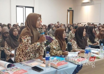 Anggota Himpaudi Kabupaten Kudus. (Nisa Hafizhotus S./Lingkarjateng.id)
