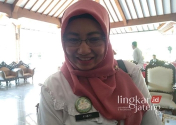 Kepala Dinas Kesehatan (Dinkes) Kabupaten Pati, dr. Aviani Tritanti Venusia. (Setyo Nugroho/Lingkarjateng.id)