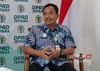 Kepala Dinas Pendidikan, Pemuda, dan Olahraga (Disdikpora) Kabupaten Jepara, Ali Hidayat. (Tomi Budianto/Lingkarjateng.id)
