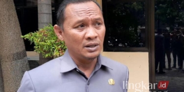 Kepala Disperindag Kabupaten Grobogan, Pradana Setyawan. (Eko Wicaksono/Lingkarjateng.id)