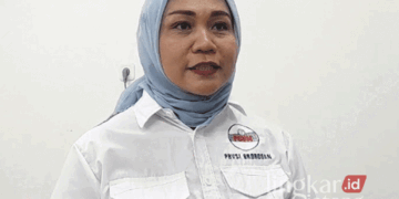 Ketua DPRD Grobogan, Lusia Indah Artani. (Eko Wicaksono/Lingkarjateng.id)
