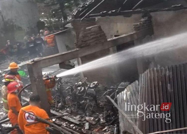 Kronologis Tempat Penitipan Motor di Kudus Terbakar dengan Kerugian Rp436 Juta