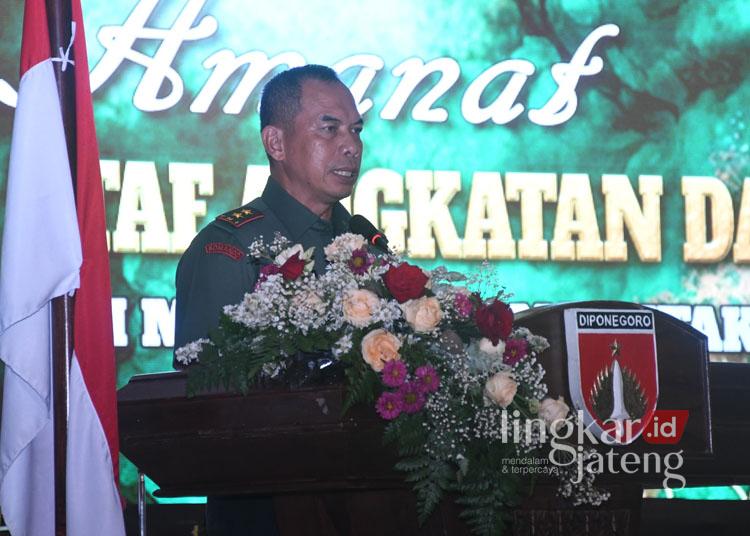 Pangdam IV Diponegoro Mayjen TNI Deddy Suryadi