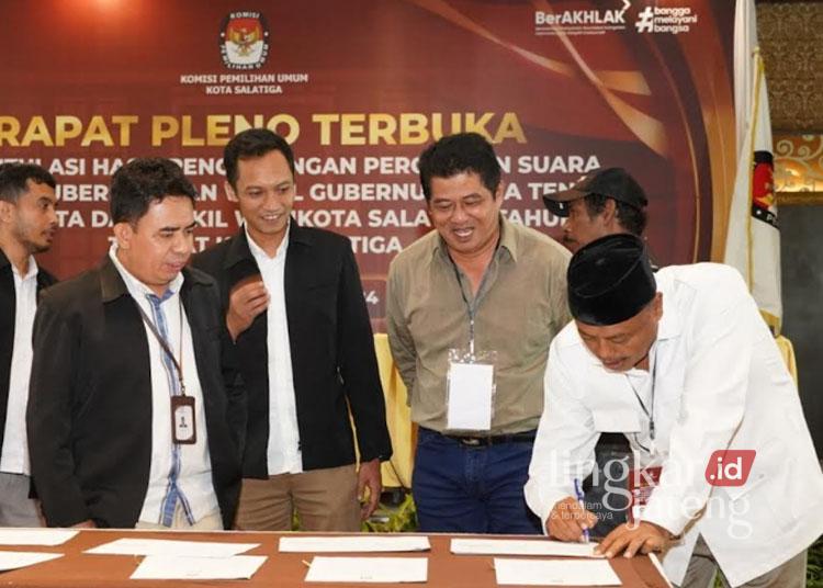 Rapat pleno rekapitulasi suara Pilwalkot Salatiga