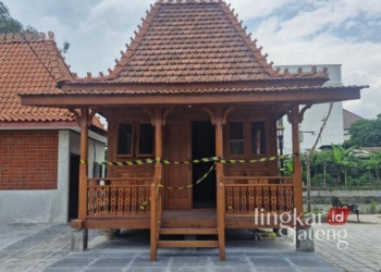 Salah satu fasilitas penunjang pariwisata di Kampung Sleko Kota Lama Semarang usai direvitalisasi. (Dok. HMS/Lingkarjateng.id)