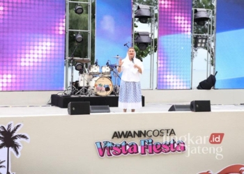 Wali Kota Semarang, Hevearita Gunaryanti Rahayu, di acara launching Awanncosta di PoJ City, Semarang, beberapa waktu lalu. (Dok. Pemkot Semarang/Lingkarjateng.id)