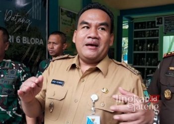 Bupati Blora, Arief Rohman. (Eko Wicaksono/Lingkarjateng.id)