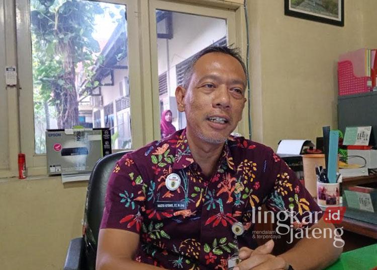 Kabid Bina Marga DPUTR Kabupaten Pati, Hasto Utomo. (Setyo Nugroho/Lingkarjateng.id)