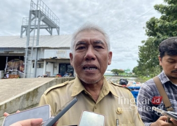 Kepala Desa Jati Kulon, Heri Supriyanto.(Nisa Hafizhotus S./Lingkarjateng.id)