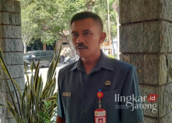 Kepala Disnakkan Grobogan, Amin Nur Hatta. (Eko Wicaksono/Lingkarjateng.id)
